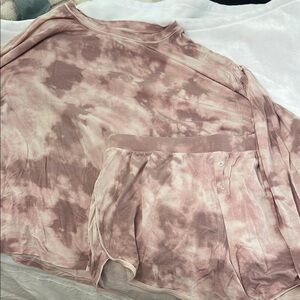 target Stars Above pink tie dye pajamas set